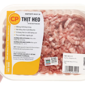 Thịt heo xay C.P khay 500g