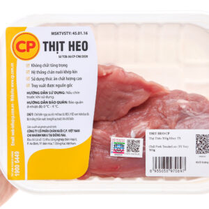 Thịt thăn heo C.P khay 300g